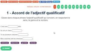 Des pantalons cerise = de la couleur de la cerise exercice de math, français, histoire, géographie. Accord De L Adjectif Qualificatif Adjectif Qualificatif Adjectifs Adjectifs Francais