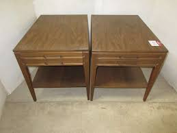 Save big on brands you love today at jcpenney®. Albrecht Auctions 2 Mid Century Mersman End Tables With Drawer