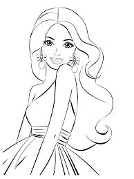 Barbie Coloring Pages Youtube You Can Ask All Girls In The World Who Doesn T Know Barbie The Ans Barbie Drawing Barbie Coloring Pages Mermaid Coloring Pages