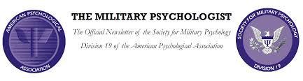 Feature Article The Society For Military Psychology