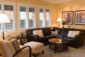 Have A Sofa Table Behind The Section To Put Lamps And Decorations Brown Living Room Living Room Decor Brown Couch New Living Room
