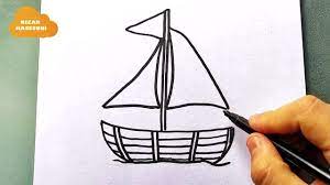 Comment dessiner un bateau facilement - YouTube