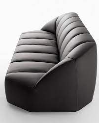 Sofa In Non Deformable Foam Polyurethane In Different Density And Polyester Fibre With Wooden Inside Structure Black Lacq Furniture Sofa Furniture Sofa Design