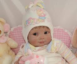 Monica Kaye Irresistables Reborn Doll Kits Kim Reborn Toddler Vinyl Doll  Kit By Sigrid Bock 31"