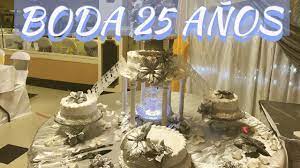 Telón de fondo de boda. Bodas De 25 Anos Decoracion Sencilla Youtube