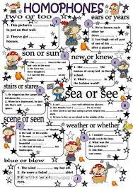 Rather than doing dull activities with homonyms i decided to spice it up with this engaging activities that this idea can be used in the 3rd, 4th, 5th, or 6th grade classroom. Homophones Kids B Teacher Olay Homophones Worksheets Homophones Teaching English