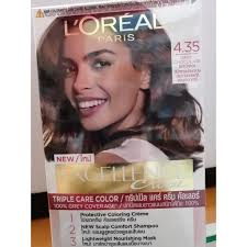 What is your current hair color? Loreal Excellence Creme Hair Color 4 35 Dark Chocolate Brown Shopee Malaysia