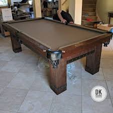 8 Foot Watsonesque Pool Table Going To Storage Pool Table Table Home
