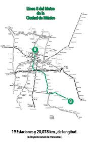 El colapso el lunes de un tramo de una vía elevada de la línea 12 del metro de ciudad de méxico dejó decenas de muertos y heridos. Linea 8 Del Metro De La Ciudad De Mexico Mexico Real
