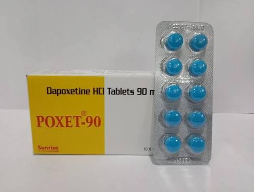 Dapoxetine 90 mg tablets Poxet at ₹ 145/strip | Duralast 30 in New Delhi | ID: 26150870697