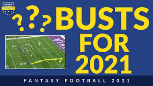 It's free to play and you can win great prizes! Five Busts For Fantasy Football 2021 Avoid These Players Youtube