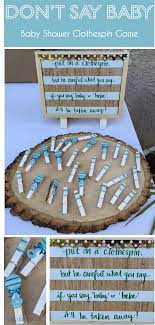 Rustic White Green Baby Shower Baby Shower Clothes Pin Green Baby Shower Baby Shower Clothes Pin Game