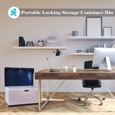 Choose from hundreds of cabinets to fit your needs at low prices. Serenelife Locking Storage Container Bin 37 Gallon Large Capacity Stackable Storage Tote Deck Tough Box Durable Plastic Household Organizer Bins With Lid Combination Lock Security Slsbin30 Buy Online