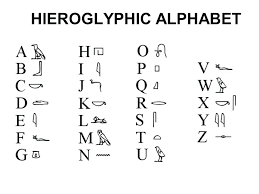 58 proper printable hieroglyphics chart