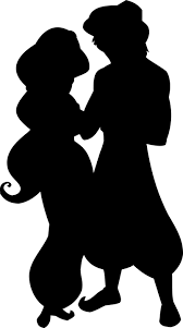 Download Download My Silhouette S Future Aladdin And Jasmine Svg Full Size Png Image Pngkit