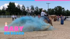 Let us help you create & share the moment with your family and. Horse Performs Slide Stop Gender Reveal Youtube