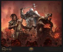 Ascendancy Classes Marauder Poster Jaan Van Eeden Art Artwork Character Design