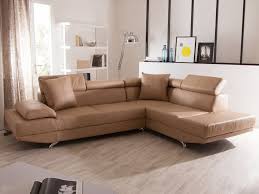 Canape D Angle Fixe En Cuir 5 Places Avec Tetieres Reglables Canyon Canape Angle Canape Ikea Amenagement Interieur Maison