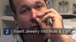 The nose is very vascular and can cause serious infections if untreated. How To Put In A Corkscrew Nose Ring Youtube