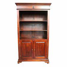 Maybe you would like to learn more about one of these? Solid Mahogany Bookcase With Cupboard Shelves