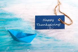 Maybe you would like to learn more about one of these? A Blue Label With Happy Thanksgiving On It At A Beach With A Boat Stock Photo Picture And Royalty Free Image Image 28382387