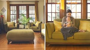 Cilo ivory bouclé ottoman 139. Our Living Room Toy Tour Article Furniture Review Youtube