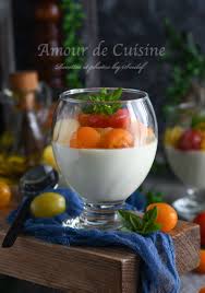 Meli Melo Sur Panna Cotta A La Mozarella Amour De Cuisine Recette Panna Cotta Mozarella Cuisine