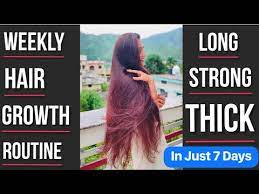 According to science, hair grows between 0.3 to 0.5 mm per day, 1 to 1.5 cm a month and 12 to 15 cm a year.hair also takes credit for being the second fastest growing tissue in the body. 7 Days Hair Growth Routine 1 Week Hair Growth Challenge Grow Your Hair Faster Thicker Longer Youtube