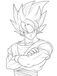 Dragon ball coloring pages goku. Color Pages Color Pages Dragon Ball Super Coloring Goku Coloring Home