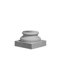 32 x 32 x 12,5 cm. Base Colonna Gesso Bianco B 2001 Esaem It