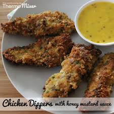 Broil for about 1 minute. Chicken Dippers And Honey Mustard Sauce The Road To Loving My Thermo Mixer