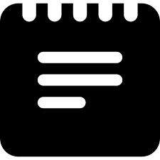 Black Notes Interface Square Symbol With Spring Free Vector Icons Designed By Freepik Squared Symbol Vector Icon Design Icon