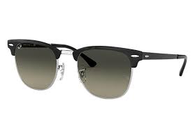Vos solaires au meilleur prix sur visiofactory. Ray Ban Clubmaster Metal Rb3716 Black Metal Blue Lenses 0rb3716186 R551 Ray Ban Usa
