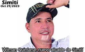 Wilman Eli Quintana González, Nuevo alcalde de Simití