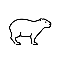 The free coloring sheets can be used by educators or simply by children who love capybaras. Capybara Coloring Page Ultra Coloring Pages
