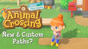 New Custom Paths In Animal Crossing New Horizons Youtube