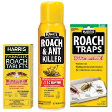 All natural roach killer, spider, mosquito and ant spray to keep your home safe. Harris Roach Killer Kit Rkit The Home Depot