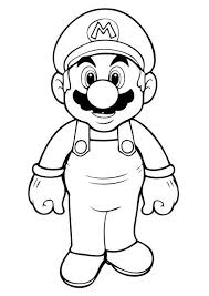 Free Printable Mario Coloring Pages For Kids Coloriage Dessin Coloriage Coloriage Enfant