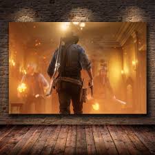 Check out amazing wallpapers artwork on deviantart. Red Dead Redemption 2 Game Canvas Poster Wall Art Print Painting Wallpaper Decorative Cuadros Wall Picture For Living Room Anime Figure Cosplay Clothes Harware Fashion And More