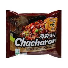 When it is unheated, it is called chunjang (literally spring paste), while the heated sauce (containing vegetables and meat or seafood) is called jajang (literally fried sauce). Halal Samyang Chacharoni Ramen Black Bean Sauce Ramen 140g Stir Fry Noodle Shopee Malaysia