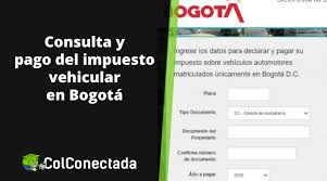 Hasta el 11 de abril de 2014. Impuesto De Vehiculos En Bogota Por Internet 2020