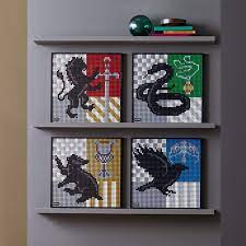 Lego Art Mosaic 31201 Harry Potter Hogwarts Crests Review The Brothers Brick The Brothers Brick Looking for the best hogwarts crest wallpaper? lego art mosaic 31201 harry potter