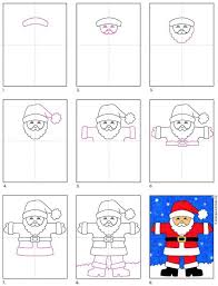 If yes, here are two easy tutorials to draw a cow step by step for kids! How To Draw Santa Claus Art Projects For Kids