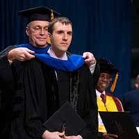 Retired Cpl. Teddy Randolph Sr. was inducted into the