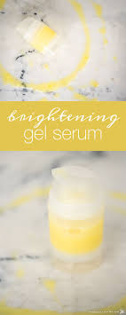 Brightening Gel Serum Humblebee Me Natural Skin Care Diy Homemade Beauty Care Diy Skin Care Recipes
