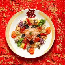 The iconic dish comprises thin slices of pickled vegetables, raw fish and other ingredients mixed together thoroughly with a drizzle of special sweet sauce. 8 Best Yee Sang To Lou Hei This Chinese New Year 2019 Buro 24 7 Malaysia