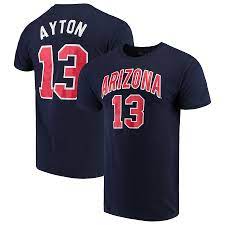 Buy jersey regular men's retro and get the best deals at the lowest prices on ebay! Men S Original Retro Brand Deandre Ayton Navy Arizona Wildcats Alumni Basketball Jersey T Shirt