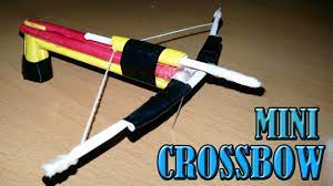 Want to learn how to make origami paper weapons for games or theater? How To Make A Mini Crossbow Paper Weapons Youtube
