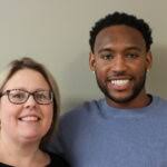 Renata Krzyston and Nick Harmon