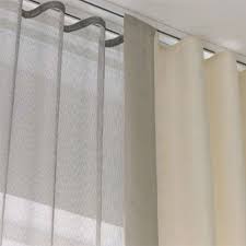 Wave Pleat Heading On Double Track Sheer And Drape Curtains Wave Curtains Curtains Style